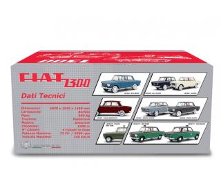Fiat 1300 1961 Grigio Scuro - grau Laudoracing 1:18 Resinemodell (Türen, Motorhaube... nicht zu öffnen!)